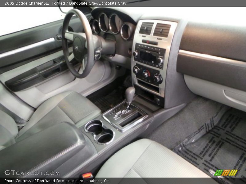 TorRed / Dark Slate Gray/Light Slate Gray 2009 Dodge Charger SE