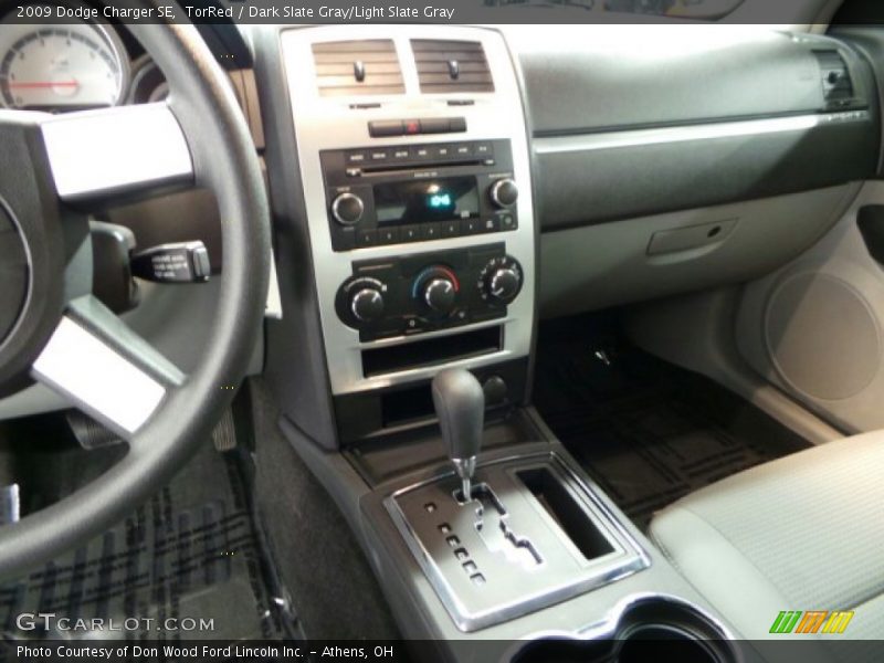 TorRed / Dark Slate Gray/Light Slate Gray 2009 Dodge Charger SE