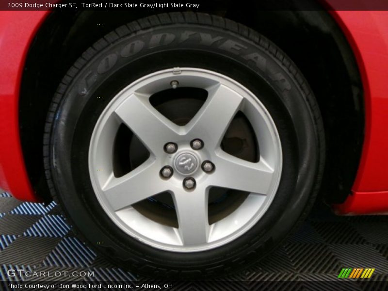 TorRed / Dark Slate Gray/Light Slate Gray 2009 Dodge Charger SE