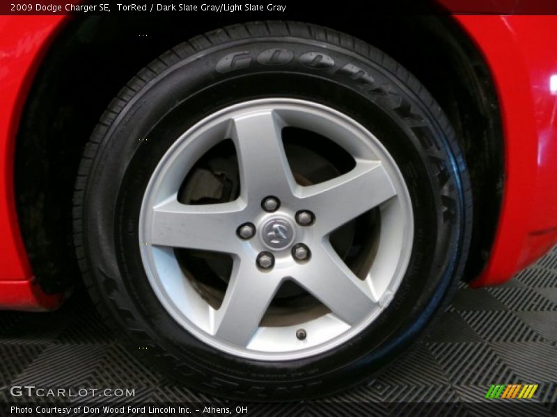 TorRed / Dark Slate Gray/Light Slate Gray 2009 Dodge Charger SE