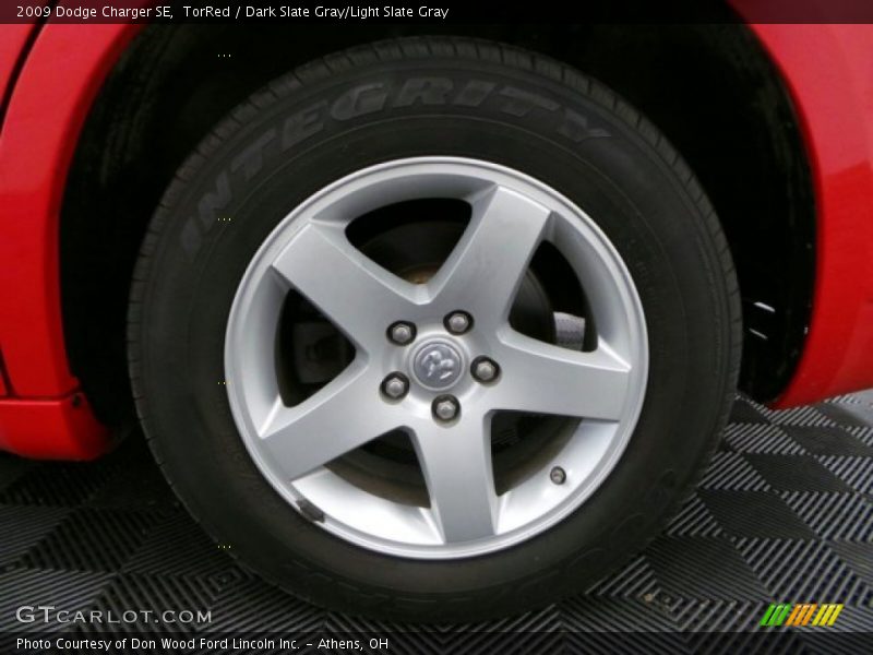 TorRed / Dark Slate Gray/Light Slate Gray 2009 Dodge Charger SE