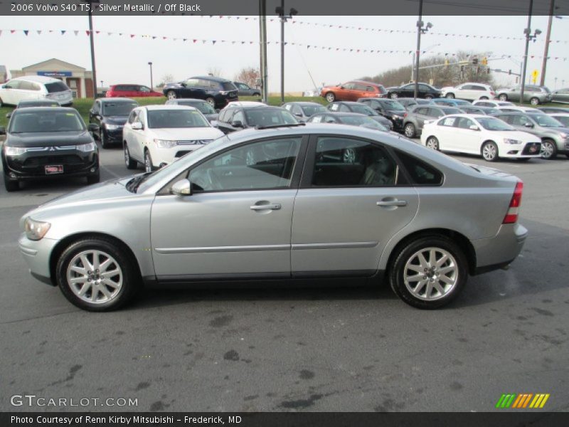 Silver Metallic / Off Black 2006 Volvo S40 T5