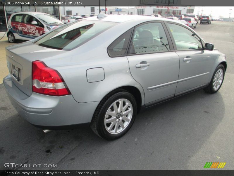Silver Metallic / Off Black 2006 Volvo S40 T5