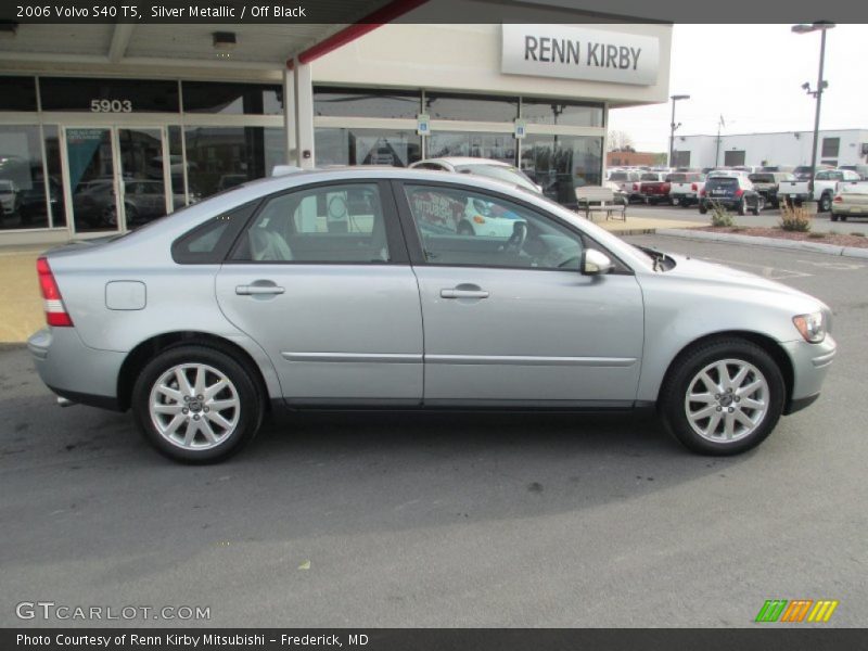 Silver Metallic / Off Black 2006 Volvo S40 T5