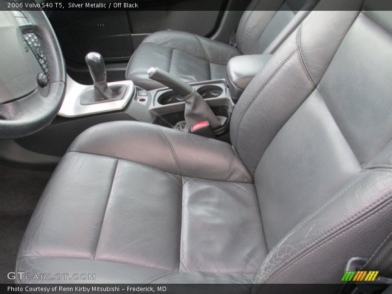 Silver Metallic / Off Black 2006 Volvo S40 T5