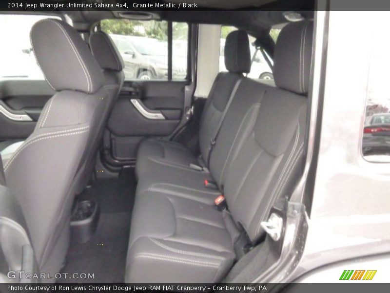 Granite Metallic / Black 2014 Jeep Wrangler Unlimited Sahara 4x4