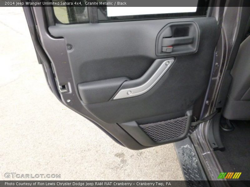 Granite Metallic / Black 2014 Jeep Wrangler Unlimited Sahara 4x4