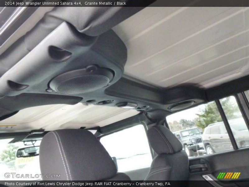 Granite Metallic / Black 2014 Jeep Wrangler Unlimited Sahara 4x4