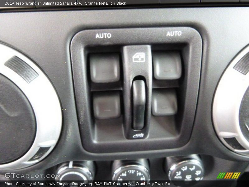 Granite Metallic / Black 2014 Jeep Wrangler Unlimited Sahara 4x4