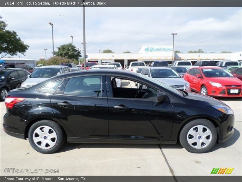 Tuxedo Black / Charcoal Black 2014 Ford Focus S Sedan