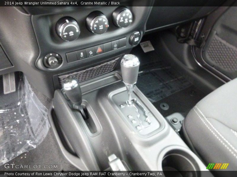 Granite Metallic / Black 2014 Jeep Wrangler Unlimited Sahara 4x4
