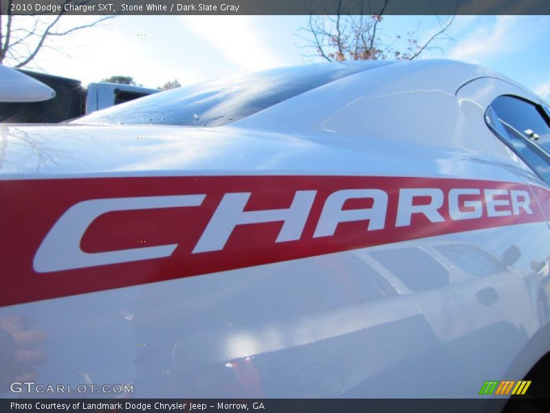 Stone White / Dark Slate Gray 2010 Dodge Charger SXT