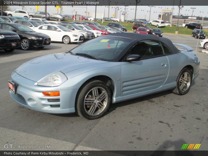 Front 3/4 View of 2004 Eclipse Spyder GTS