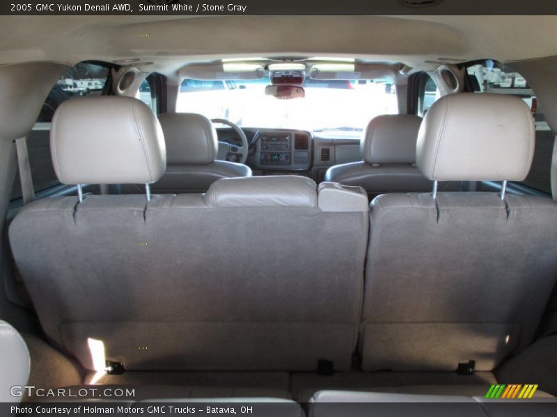 Summit White / Stone Gray 2005 GMC Yukon Denali AWD