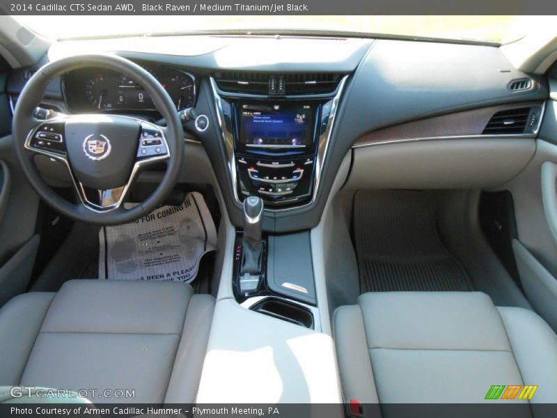 Black Raven / Medium Titanium/Jet Black 2014 Cadillac CTS Sedan AWD