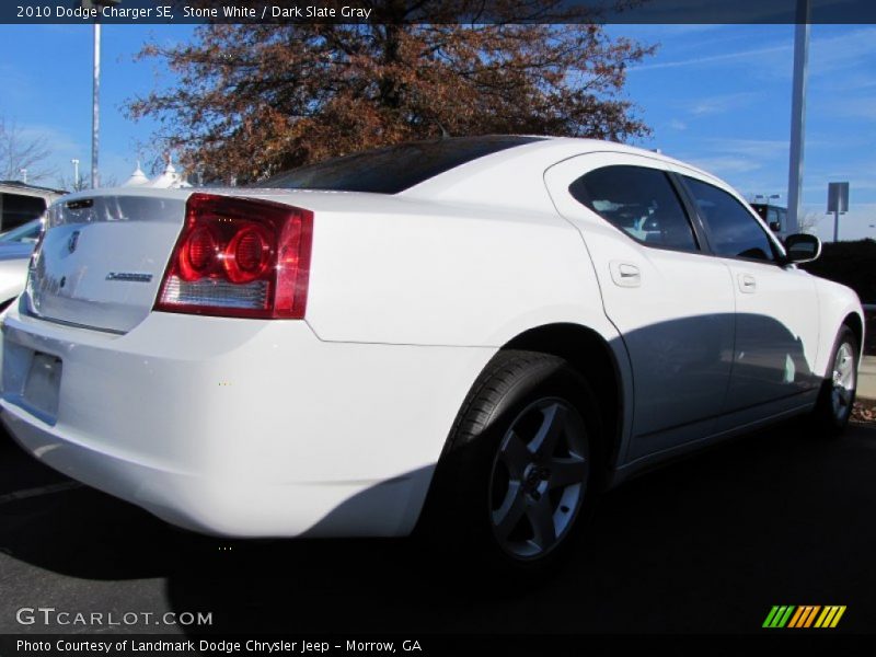Stone White / Dark Slate Gray 2010 Dodge Charger SE