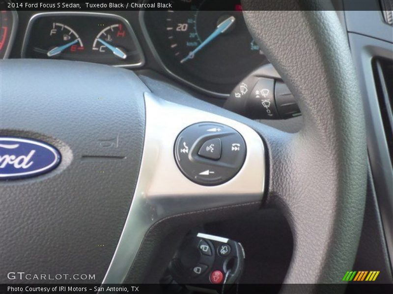 Tuxedo Black / Charcoal Black 2014 Ford Focus S Sedan