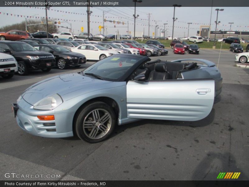 Titanium Pearl / Midnight 2004 Mitsubishi Eclipse Spyder GTS