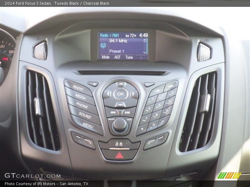 Tuxedo Black / Charcoal Black 2014 Ford Focus S Sedan