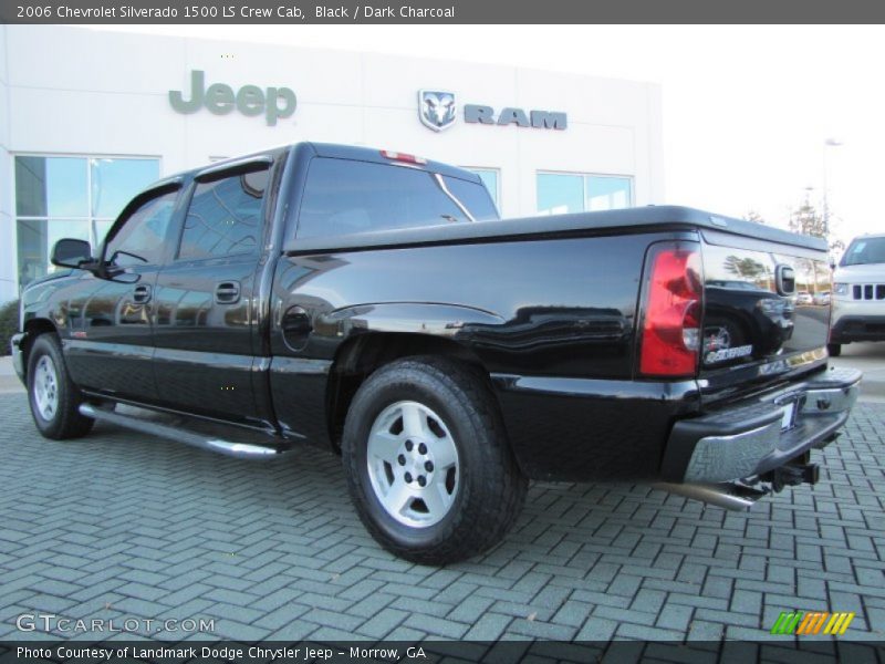 Black / Dark Charcoal 2006 Chevrolet Silverado 1500 LS Crew Cab
