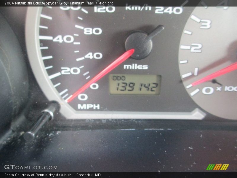 Titanium Pearl / Midnight 2004 Mitsubishi Eclipse Spyder GTS