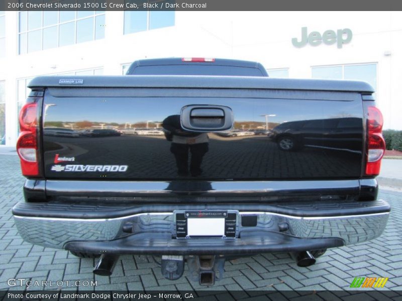 Black / Dark Charcoal 2006 Chevrolet Silverado 1500 LS Crew Cab