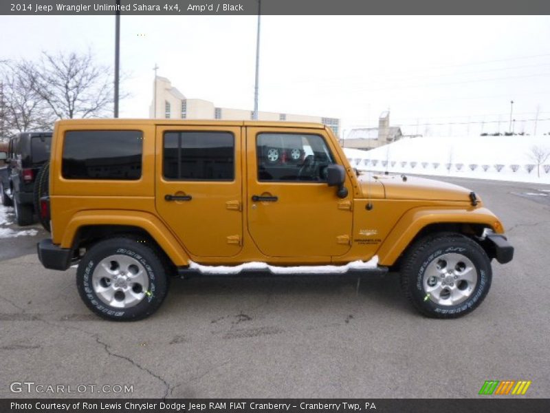 Amp'd / Black 2014 Jeep Wrangler Unlimited Sahara 4x4