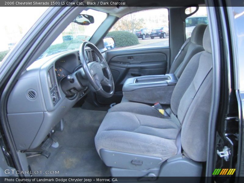 Black / Dark Charcoal 2006 Chevrolet Silverado 1500 LS Crew Cab