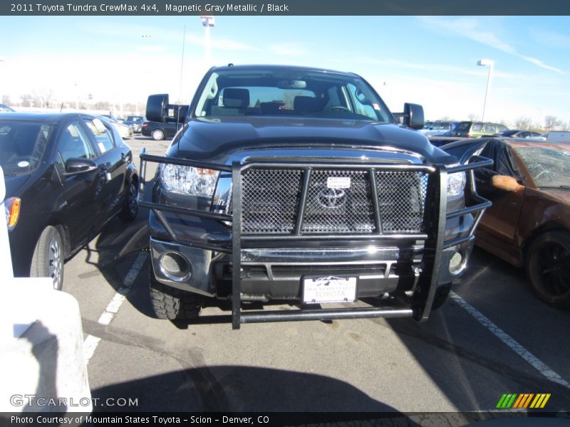 Magnetic Gray Metallic / Black 2011 Toyota Tundra CrewMax 4x4