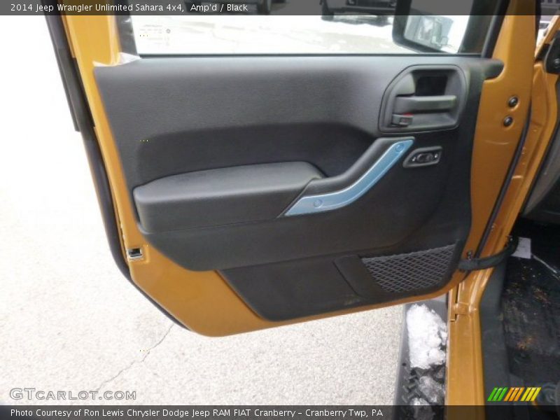 Amp'd / Black 2014 Jeep Wrangler Unlimited Sahara 4x4