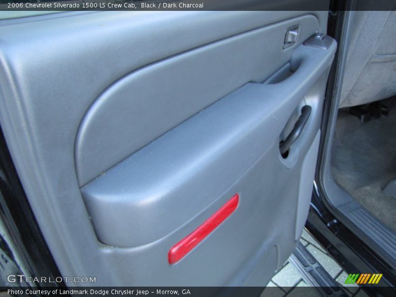 Black / Dark Charcoal 2006 Chevrolet Silverado 1500 LS Crew Cab