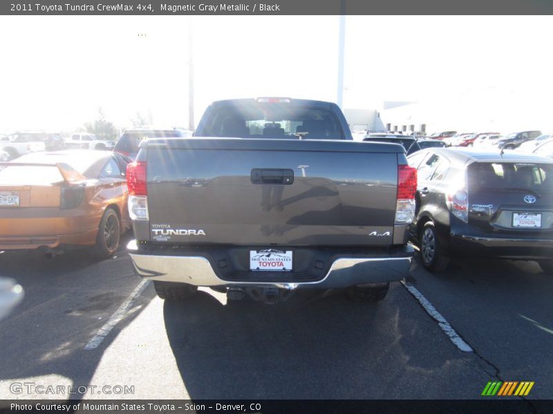 Magnetic Gray Metallic / Black 2011 Toyota Tundra CrewMax 4x4