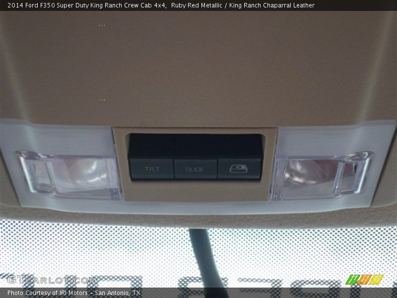 Ruby Red Metallic / King Ranch Chaparral Leather 2014 Ford F350 Super Duty King Ranch Crew Cab 4x4