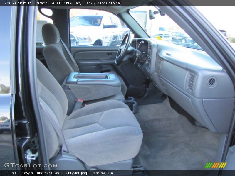 Black / Dark Charcoal 2006 Chevrolet Silverado 1500 LS Crew Cab