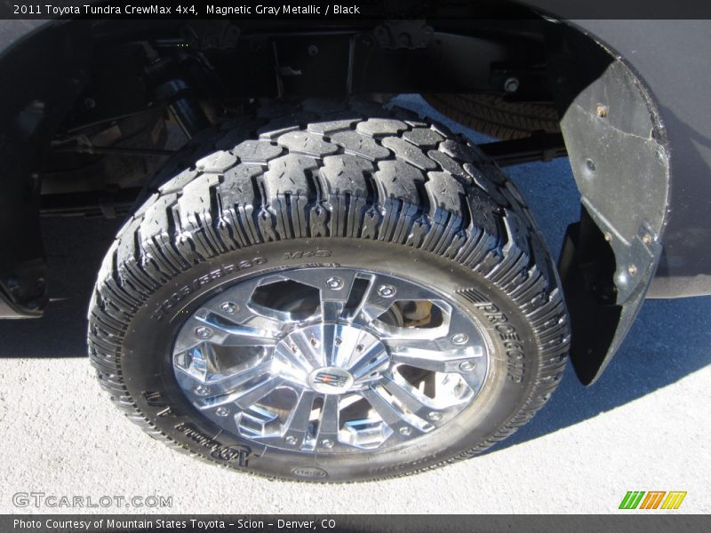 Magnetic Gray Metallic / Black 2011 Toyota Tundra CrewMax 4x4
