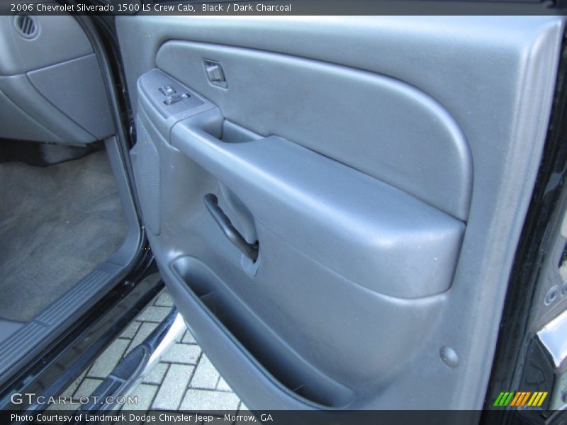 Black / Dark Charcoal 2006 Chevrolet Silverado 1500 LS Crew Cab