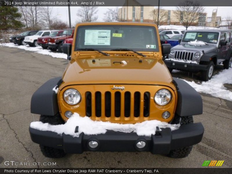 Amp'd / Black 2014 Jeep Wrangler Unlimited Rubicon 4x4