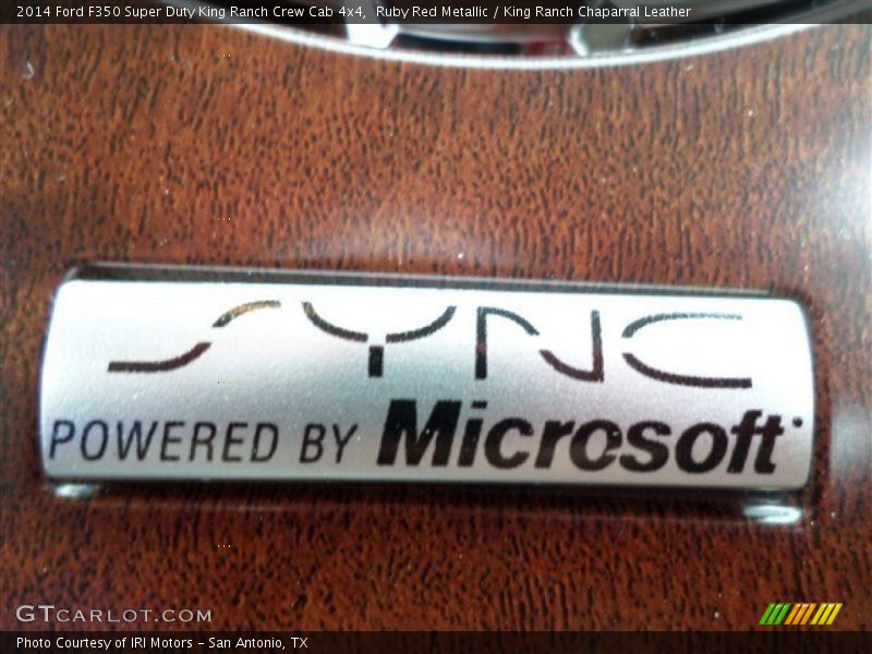 Ruby Red Metallic / King Ranch Chaparral Leather 2014 Ford F350 Super Duty King Ranch Crew Cab 4x4