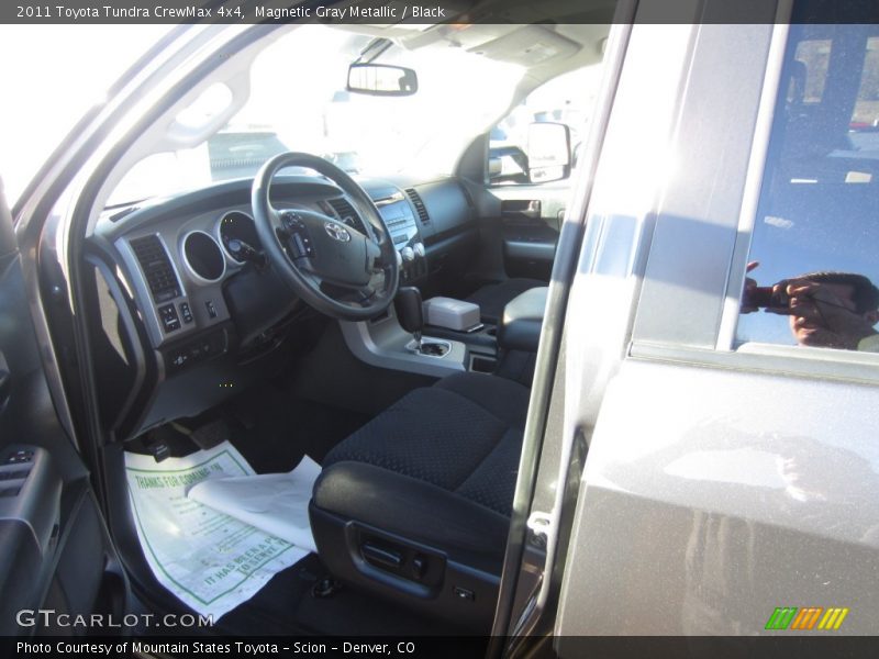 Magnetic Gray Metallic / Black 2011 Toyota Tundra CrewMax 4x4
