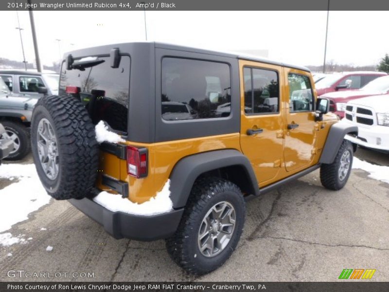Amp'd / Black 2014 Jeep Wrangler Unlimited Rubicon 4x4