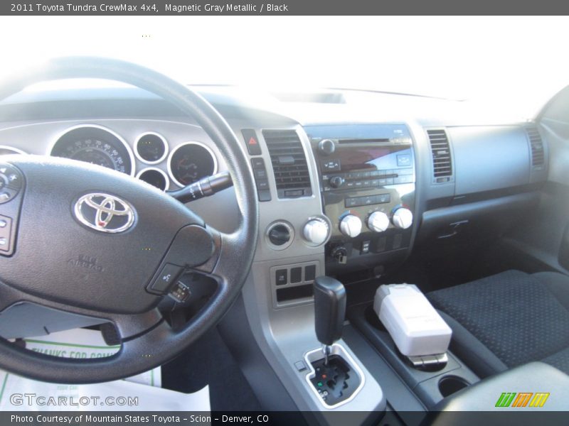 Magnetic Gray Metallic / Black 2011 Toyota Tundra CrewMax 4x4