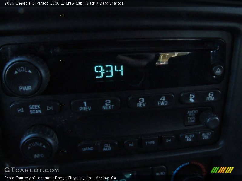 Black / Dark Charcoal 2006 Chevrolet Silverado 1500 LS Crew Cab
