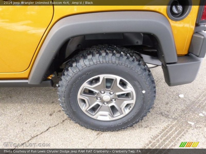 Amp'd / Black 2014 Jeep Wrangler Unlimited Rubicon 4x4