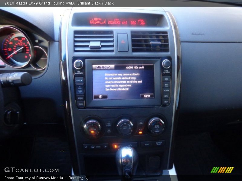 Brilliant Black / Black 2010 Mazda CX-9 Grand Touring AWD