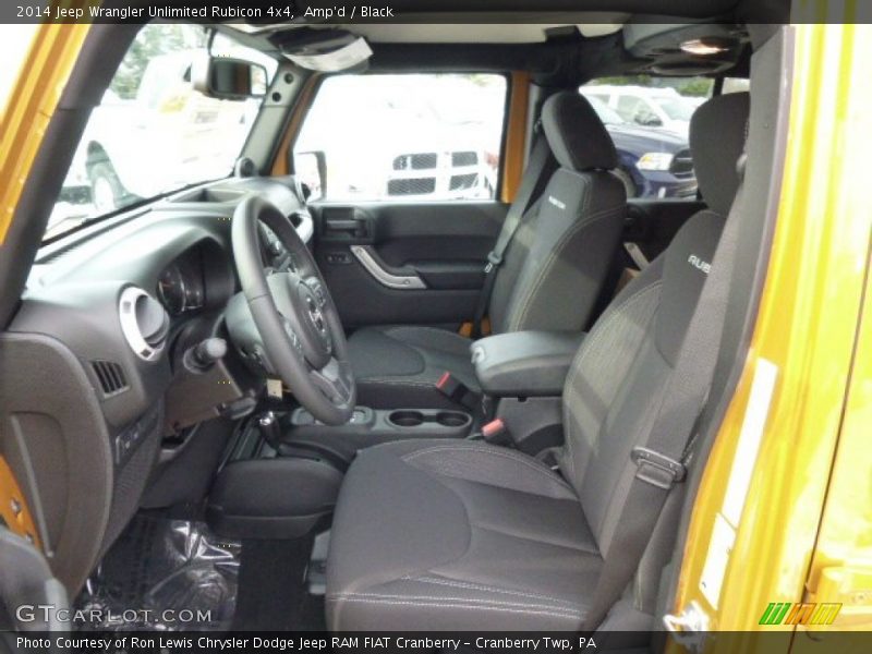 Amp'd / Black 2014 Jeep Wrangler Unlimited Rubicon 4x4