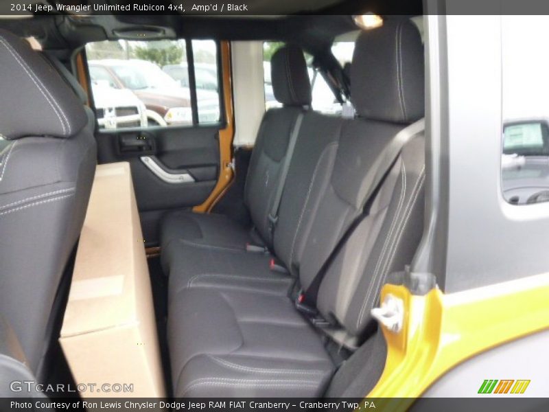 Amp'd / Black 2014 Jeep Wrangler Unlimited Rubicon 4x4
