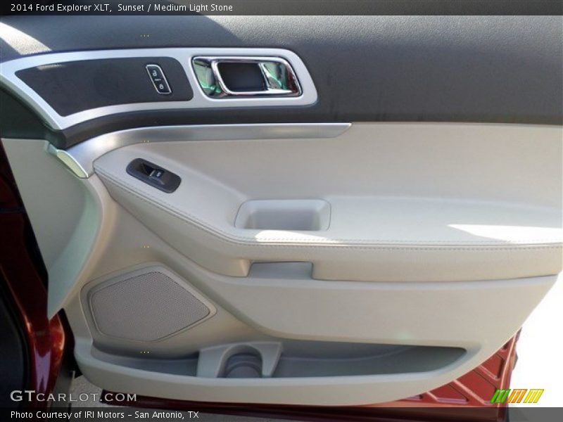 Sunset / Medium Light Stone 2014 Ford Explorer XLT