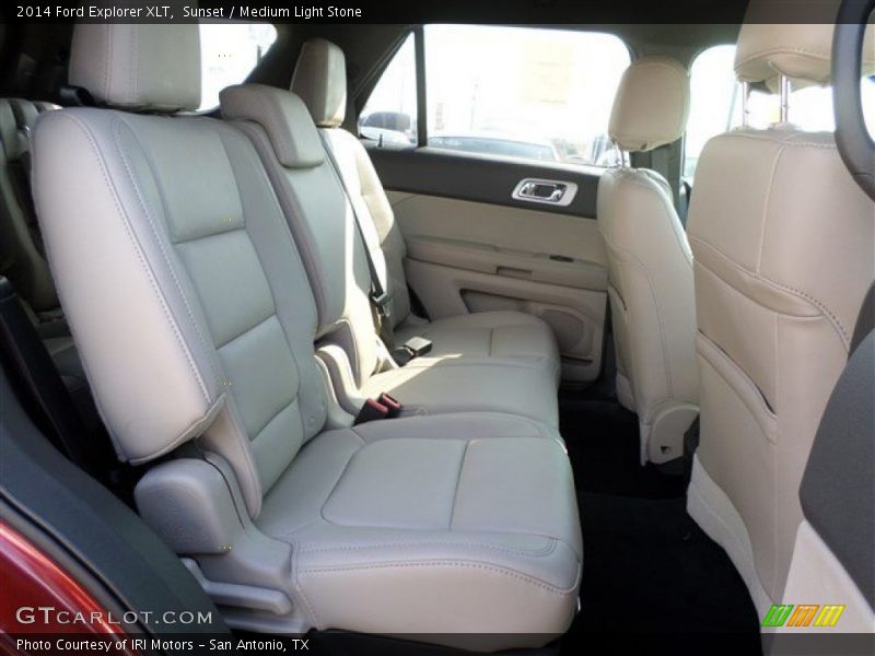 Sunset / Medium Light Stone 2014 Ford Explorer XLT