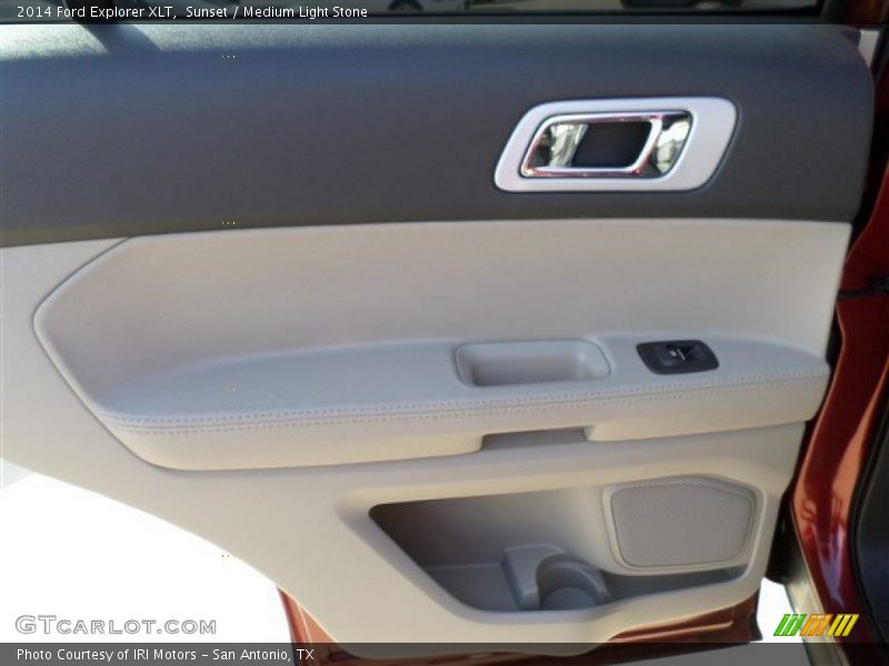 Sunset / Medium Light Stone 2014 Ford Explorer XLT