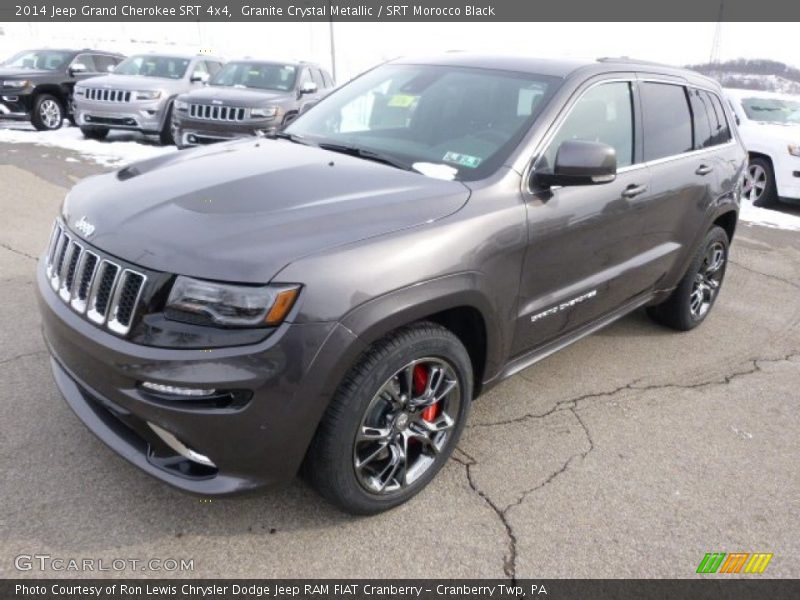 Granite Crystal Metallic / SRT Morocco Black 2014 Jeep Grand Cherokee SRT 4x4